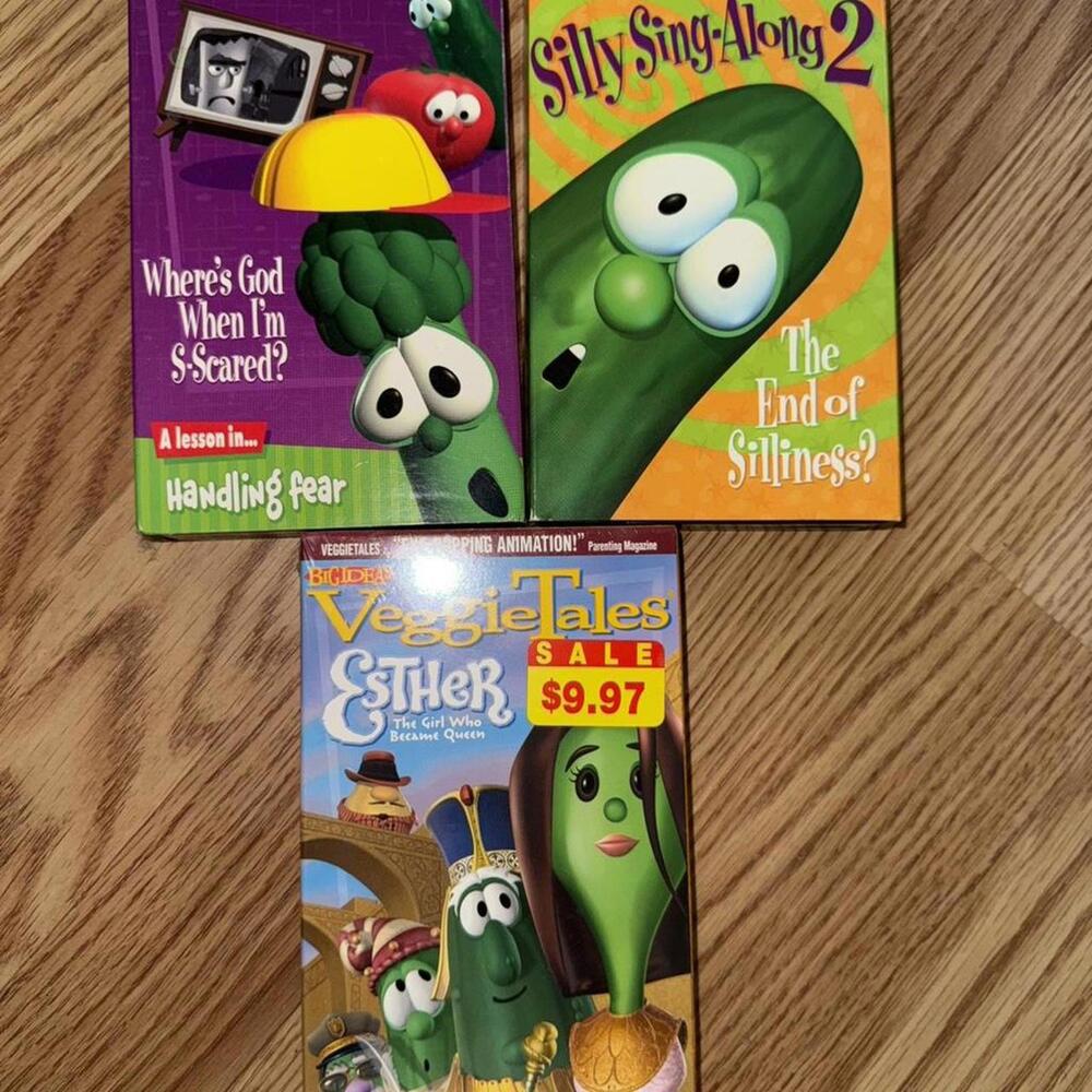 Veggie Tales VHS‎ tapes bundle #kidcore #retro #vhs